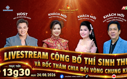 Trực tiếp: Công bố thí sinh thứ 9 và bốc thăm chia đội vòng Chung kết lúc 13g30 ngày 24/8