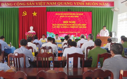 Xã Hòa Hiệp tăng tốc đầu tư công, cải cách hành chính