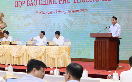 Họp báo Chính phủ tháng 9: Tăng trưởng GDP 9 tháng cao nhất trong 15 năm qua