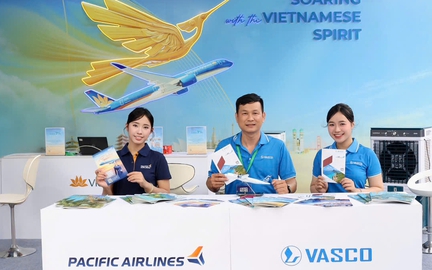 Vietnam Airlines đồng hành cùng du lịch Việt Nam tại VITM Hà Nội 2026