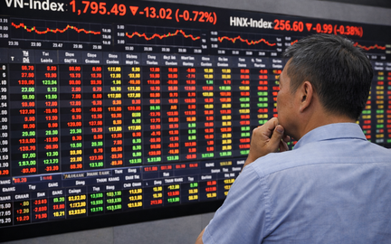 Cổ phiếu trụ lao dốc, VN-Index giảm gần 17 điểm phiên cuối tuần