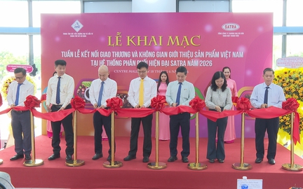 TP. Hồ Chí Minh khai mạc Tuần lễ kết nối giao thương, mở rộng đầu ra cho hàng Việt tại hệ thống SATRA