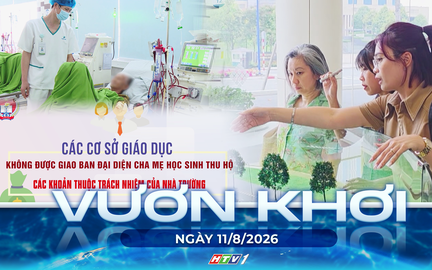 Vươn Khơi - Ngày 11/8/2026 | Đề xuất hỗ trợ 100% chi phí đồng chi trả cho bệnh nhân chạy thận
