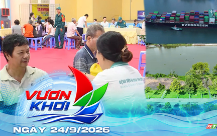 Hoàn thành giải phóng mặt bằng đường ven sông Sài Gòn trong năm 2026 | Vươn Khơi - Ngày 24/9/2026
