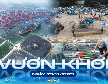 Vươn khơi - Ngày 23/11/2025 | Chuyển động đời sống và phát triển hạ tầng tại khu vực phía Nam