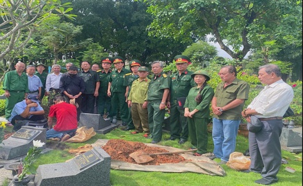 Hỗ trợ đưa hài cốt liệt sĩ về quê hương, tiếp nối truyền thống đền ơn đáp nghĩa