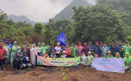 Trồng rừng đầu nguồn hướng tới giảm rủi ro thiên tai và biến đổi khí hậu