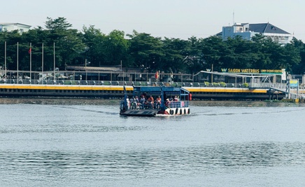 Phà Bình Quới chính thức hoạt động trở lại