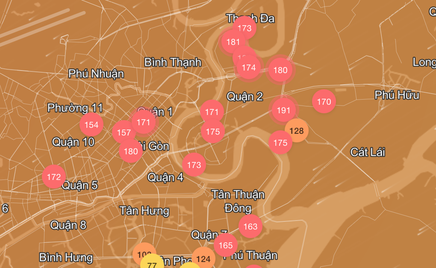 TP. Hồ Chí Minh ô nhiễm không khí gia tăng, mưa trái mùa trở lại