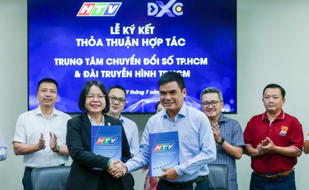 HTV ký kết hợp tác với Trung tâm Chuyển đổi số TP.HCM: Chung tay thúc đẩy truyền thông và công nghệ số