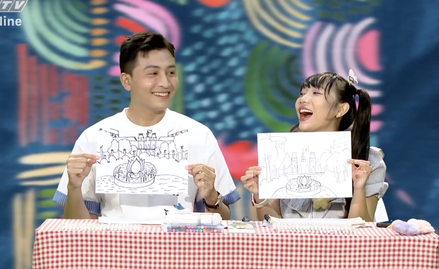 Góc nhỏ kỳ diệu: Vẽ đài phun nước