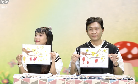 Góc nhỏ kỳ diệu - Vẽ tranh Tết