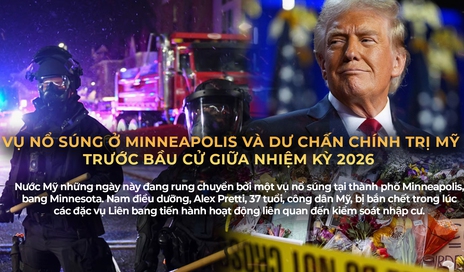 Vụ nổ súng ở Minneapolis và dư chấn chính trị Mỹ trước bầu cử giữa nhiệm kỳ 2026
