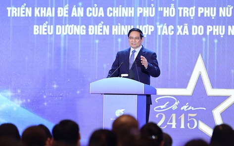 Thủ tướng: Phụ nữ Việt Nam ‘3 tiên phong’, ‘5 làm chủ’ trong khởi nghiệp sáng tạo