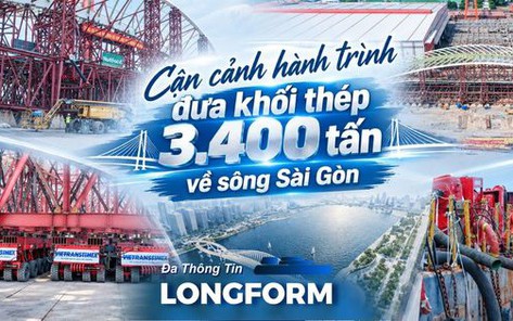 Từ khối thép ngàn tấn đến nhịp cầu nối hai bờ sông Sài Gòn