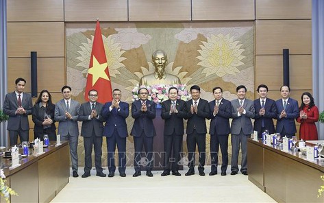 Chủ tịch Quốc hội Trần Thanh Mẫn tiếp Tổng Chưởng lý Malaysia