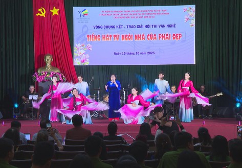 Hội thi Văn nghệ “Tiếng hát từ ngôi nhà của phái đẹp” 2025 tạo sân chơi kết nối