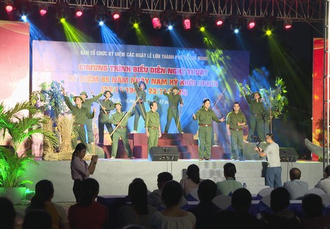 Chương trình văn nghệ đặc sắc kỷ niệm 85 năm ngày Nam Kỳ Khởi Nghĩa: Tôn vinh tinh thần bất khuất