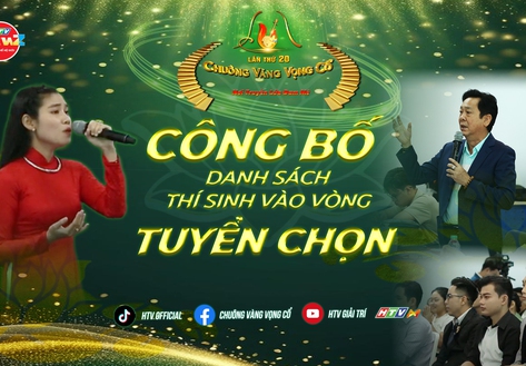 Danh sách thí sinh vào vòng Tuyển chọn Chuông vàng vọng cổ 2025