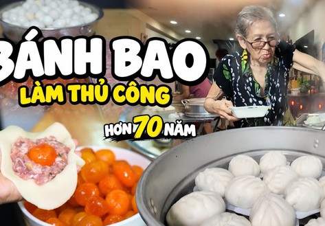 Tiệm bánh bao hoàn toàn thủ công | HTV Thành phố không ngủ