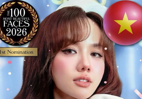 Phương Ly lần đầu được đề cử TOP 100 gương mặt đẹp nhất thế giới