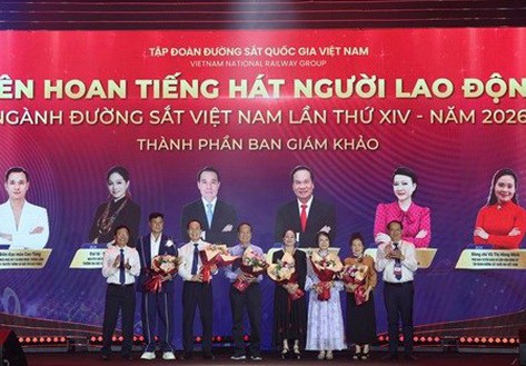 Hơn 300 người lao động tham gia liên hoan tiếng hát ngành đường sắt
