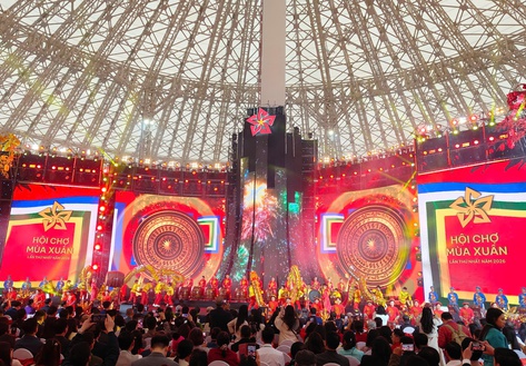 Khai mạc Hội chợ Mùa Xuân lần thứ nhất 2026: Hạt giống ươm mầm thịnh vượng