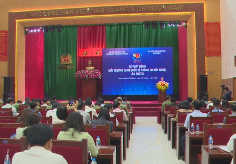 Phát động Giải thưởng toàn quốc về thông tin đối ngoại lần thứ 12