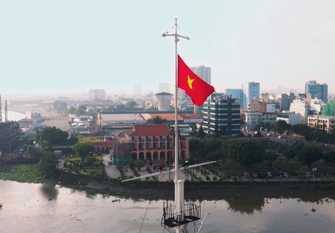 Học sinh TP. Hồ Chí Minh về nguồn tại Bến Nhà Rồng, vun đắp lòng yêu nước và niềm tự hào dân tộc