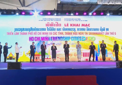Đẩy mạnh hợp tác văn hóa giữa TP. Hồ Chí Minh và tỉnh Savannakhet