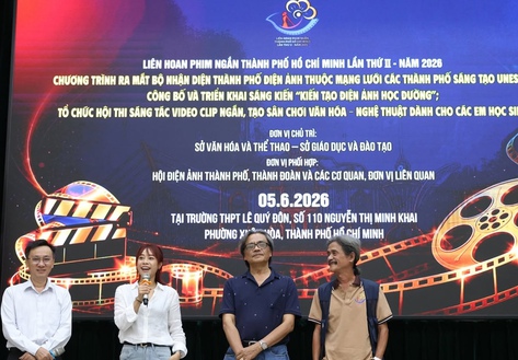 Liên hoan phim ngắn TP. Hồ Chí Minh 2026: Khơi nguồn sáng tạo, kiến tạo TP điện ảnh