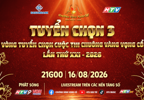 Trực tiếp: Chuông vàng vọng cổ 2026 - Tuyển chọn 3