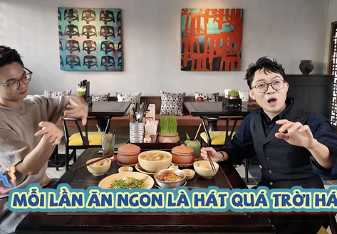 Năm Chà mê mẩn mâm cơm nhà trong Quán ăn hạnh phúc