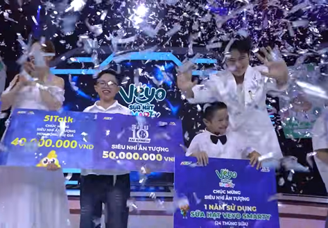 Chung kết Siêu tài năng nhí: Tuấn Anh và Quang Hưng nhận giải Siêu nhí ấn tượng