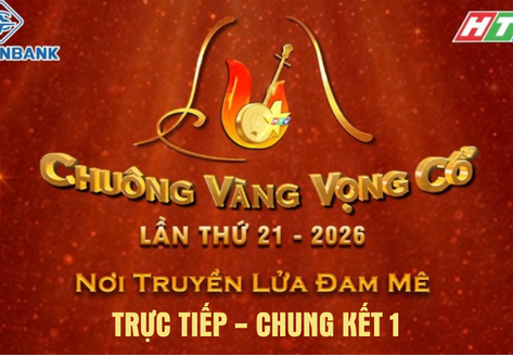 Trực tiếp: Chung kết 1 - Chuông vàng vọng cổ 2026