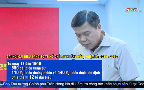 Họp báo cung cấp thông tin Đại hội Đảng bộ TP.HCM lần thứ I