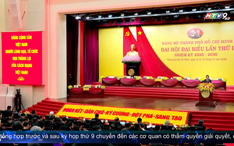 Phiên trù bị Đại hội Đại biểu Đảng bộ TP. Hồ Chí Minh lần thứ I, nhiệm kỳ 2025-2030