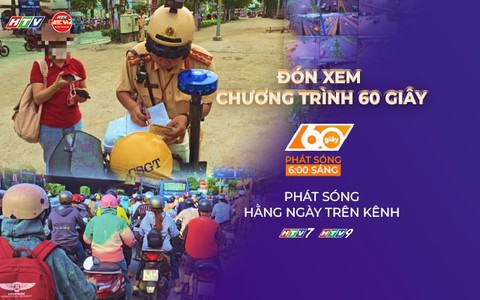 Chương trình 60 Giây ngày 24/10/2025 | CSGT xử phạt gần 3.500 người chạy xe máy trên vỉa hè