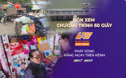 60 Giây ngày 28/11/2025 | Xả điều tiết Hồ Dầu Tiếng, Trị An trong ngưỡng an toàn, không ảnh hưởng hạ du TP. Hồ Chí Minh