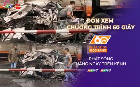 Chương trình 60 Giây ngày 9/11/2025 I Tài xế sống sót kỳ diệu trong chiếc xe bẹp nát
