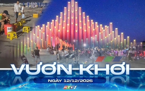 Vươn khơi - Ngày 12/12/2025 | Phường Vũng Tàu xử lý dứt điểm nạn buôn bán hàng rong tại công viên nghìn tỷ