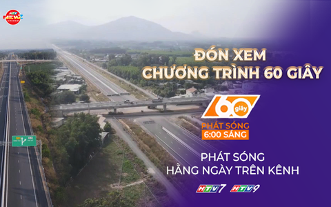 60 Giây ngày 15/12/2025 | Dự án thành phần 3, cao tốc Biên Hòa - Vũng Tàu sẵn sàng đưa vào khai thác