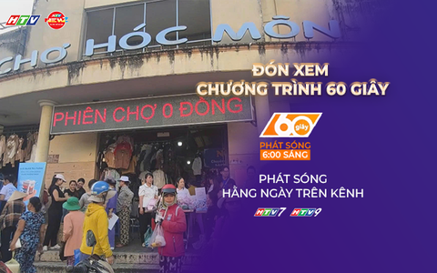 60 Giây ngày 02/12/2025 | Phiên chợ 0 đồng trước chợ Hóc Môn: Trao tặng 1.300 phần quà