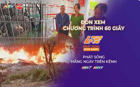 60 Giây ngày 28/12/2025 | Cháy bãi rác tự phát hàng trăm mét vuông trong khu dân cư ở TP. Hồ Chí Minh