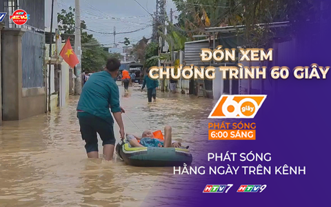 60 Giây ngày 5/12/2025 | Khánh Hòa: Người dân Nha Trang phải chạy lũ 4 lần