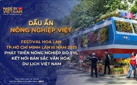 Festival Hoa Lan TP. Hồ Chí Minh lần III năm 2025: Chuyến tàu đa sắc kết nối tinh hoa nông sản Việt.