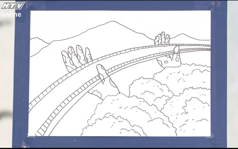 Góc nhỏ kỳ diệu: Vẽ Cầu Vàng