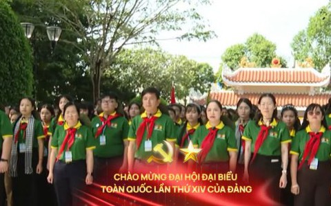 Tuổi trẻ TP. Hồ Chí Minh phấn khởi, tự hào hướng về Đại hội Đảng lần thứ XIV