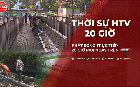 Dự án chống ngập dự kiến vận hành vào tháng 11/2026 | Thời sự HTV ngày 1/10/2026
