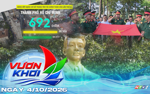 TP. Hồ Chí Minh tăng 17 bậc trên bản đồ tài chính toàn cầu | Vươn Khơi - Ngày 4/10/2026